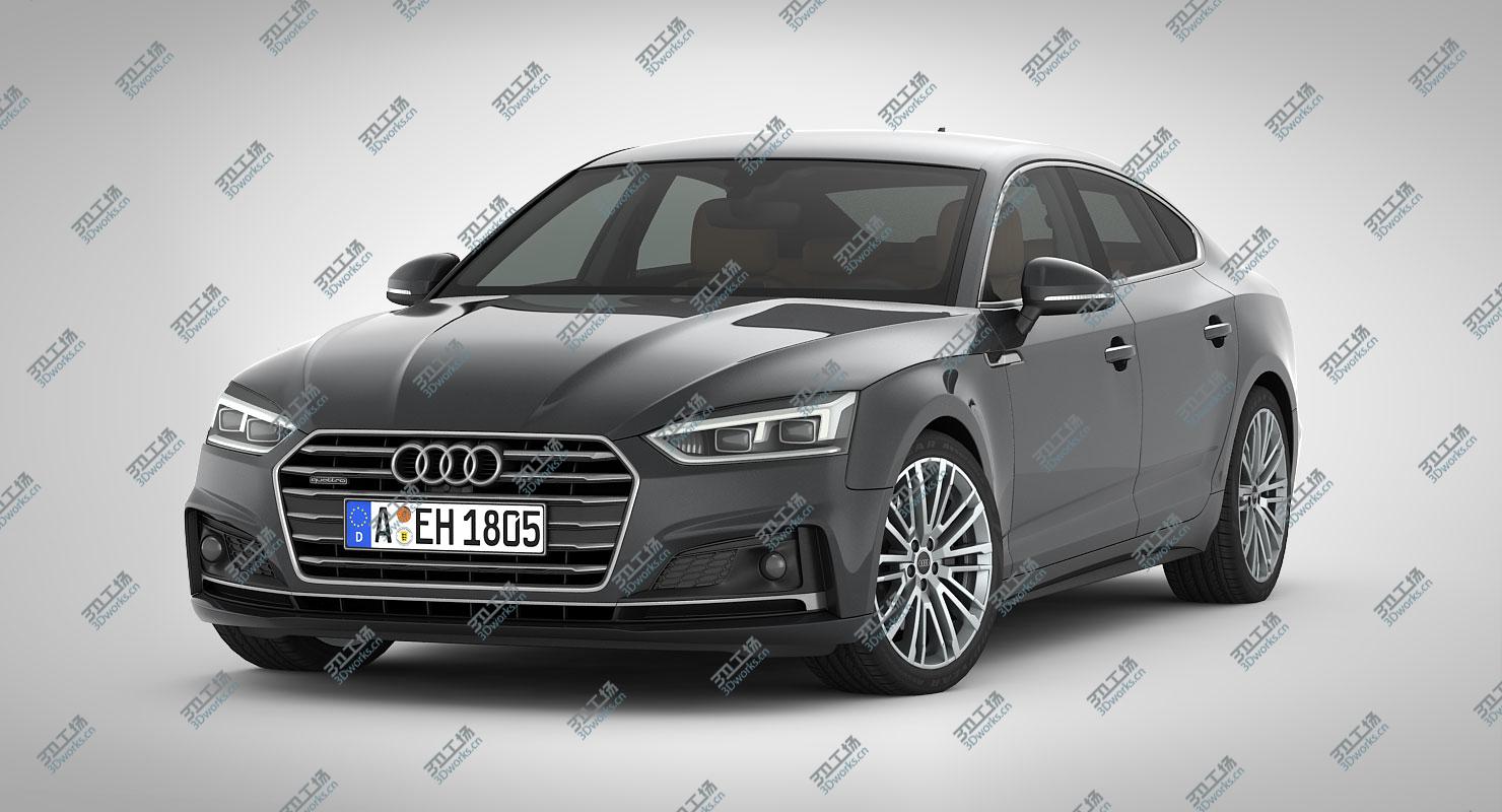 images/goods_img/2021040163/3D Audi A5 Sportback 2018 model/4.jpg